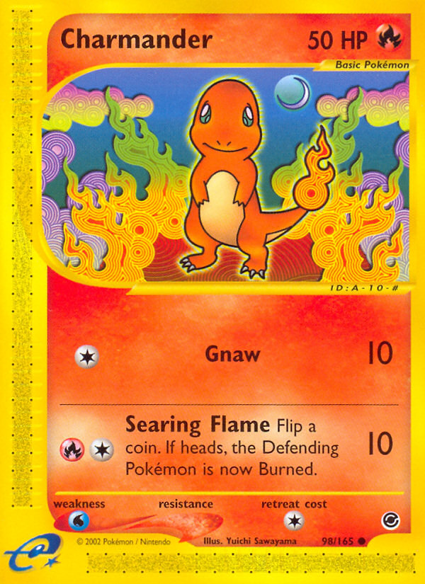 Charmander - Expedition Base Set - #98 - Pokemon TCG card