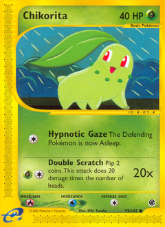 Chikorita #99 Chikorita - Expedition Base Set - #99 - Pokemon TCG card