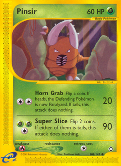 Pinsir #101 Pinsir - Aquapolis - #101 - Pokemon TCG card