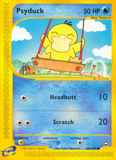 Psyduck - Aquapolis - #104 - Pokemon TCG card