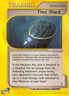 Time Shard - Aquapolis - #135 - Pokemon TCG card