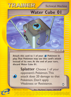 Water Cube 01 - Aquapolis - #140 - Pokemon TCG card