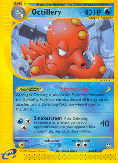 Octillery - Aquapolis - #26 - Pokemon TCG card