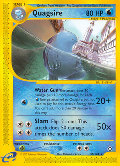 Quagsire - Aquapolis - #30 - Pokemon TCG card