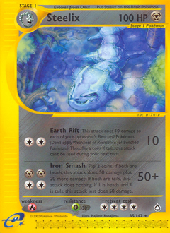 Steelix - Aquapolis - #35 - Pokemon TCG card
