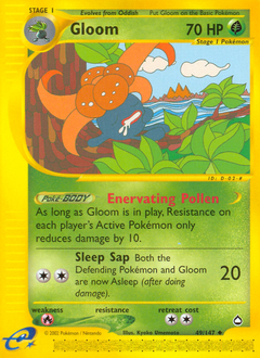 Gloom - Aquapolis - #49 - Pokemon TCG card