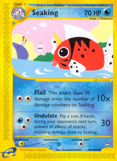 Seaking #59 Seaking - Aquapolis - #59 - Pokemon TCG card