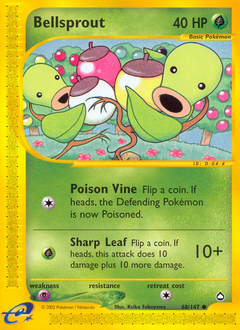 Bellsprout - Aquapolis - #68 - Pokemon TCG card