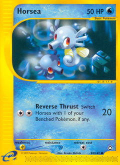 Horsea - Aquapolis - #85 - Pokemon TCG card
