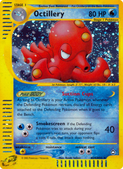Octillery - Aquapolis - #H20 - Pokemon TCG card