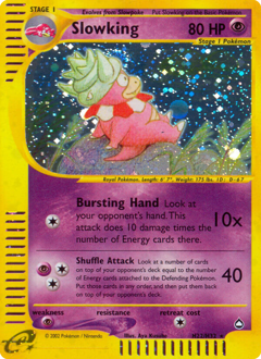 Slowking #H22 Slowking - Aquapolis - #H22 - Pokemon TCG card
