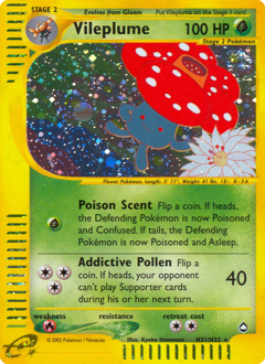 Vileplume #H31 Vileplume - Aquapolis - #H31 - Pokemon TCG card
