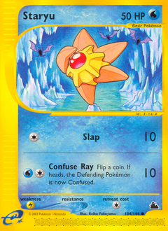 Staryu - Skyridge - #104 - Pokemon TCG card