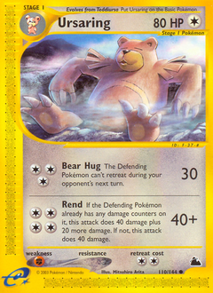 Ursaring - Skyridge - #110 - Pokemon TCG card