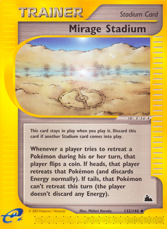 Mirage Stadium - Skyridge - #132 - Pokemon TCG card