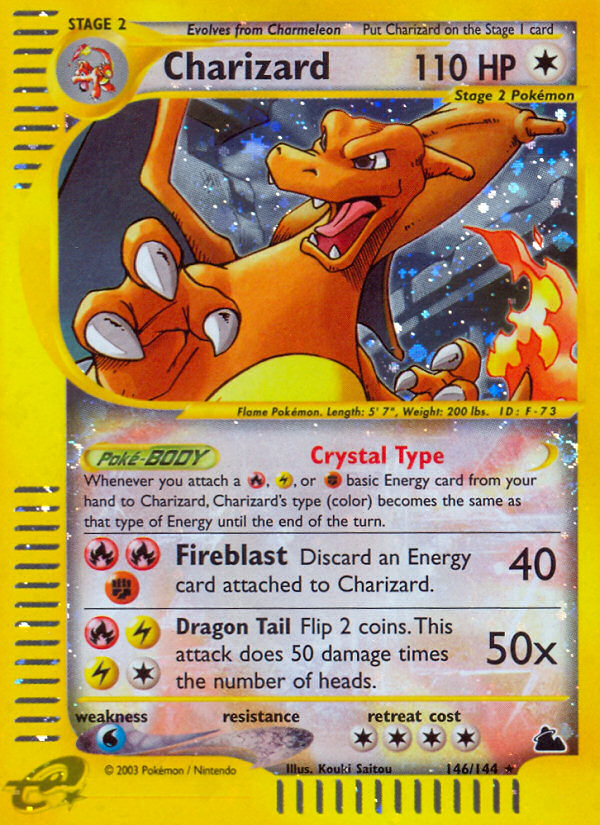 Charizard - Skyridge - #146 - Pokemon TCG card