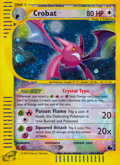 Crobat - Skyridge - #147 - Pokemon TCG card