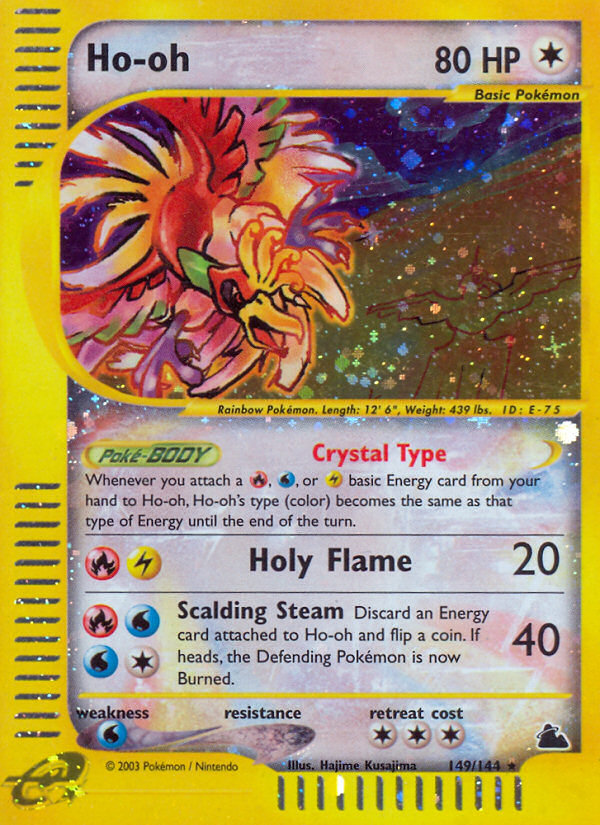 Ho-oh - Skyridge - #149 - Pokemon TCG card