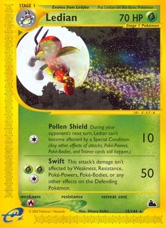 Ledian #15 Ledian - Skyridge - #15 - Pokemon TCG card