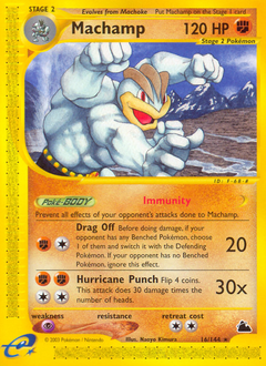 Machamp - Skyridge - #16 - Pokemon TCG card