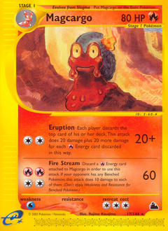 Magcargo #17 Magcargo - Skyridge - #17 - Pokemon TCG card