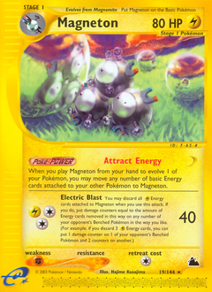 Magneton #19 Magneton - Skyridge - #19 - Pokemon TCG card