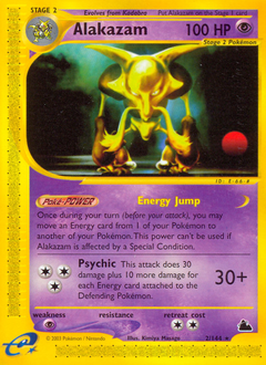 Alakazam #2 Alakazam - Skyridge - #2 - Pokemon TCG card