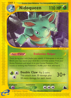 Nidoqueen #22 Nidoqueen - Skyridge - #22 - Pokemon TCG card