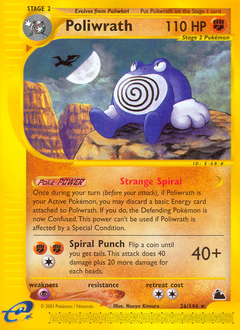 Poliwrath #26 Poliwrath - Skyridge - #26 - Pokemon TCG card