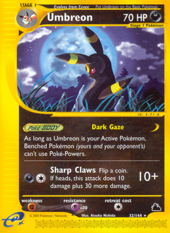 Umbreon #32 Umbreon - Skyridge - #32 - Pokemon TCG card