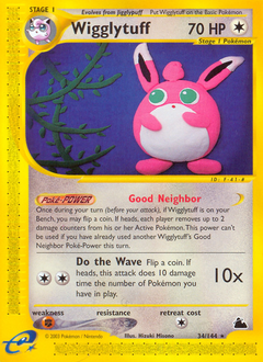Wigglytuff - Skyridge - #34 - Pokemon TCG card