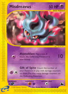 Misdreavus #39 Misdreavus - Skyridge - #39 - Pokemon TCG card