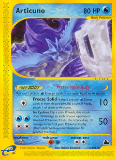 Articuno #4 Articuno - Skyridge - #4 - Pokemon TCG card