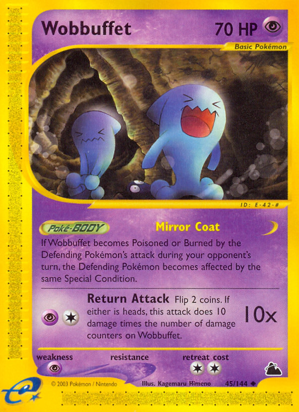 Wobbuffet - Skyridge - #45 - Pokemon TCG card