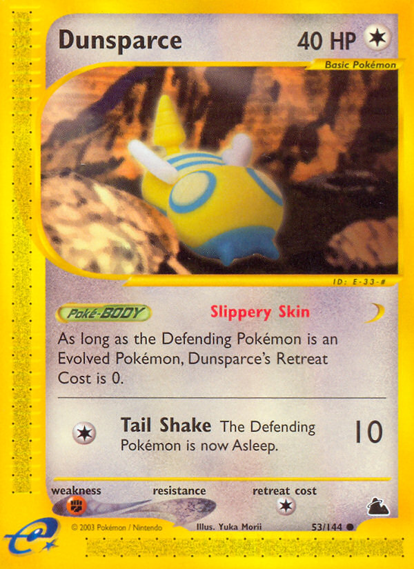 Dunsparce - Skyridge - #53 - Pokemon TCG card