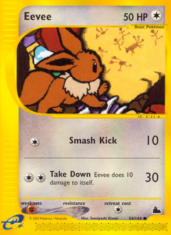 Eevee #54 Eevee - Skyridge - #54 - Pokemon TCG card