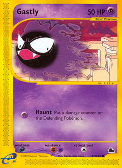 Gastly #57 Gastly - Skyridge - #57 - Pokemon TCG card