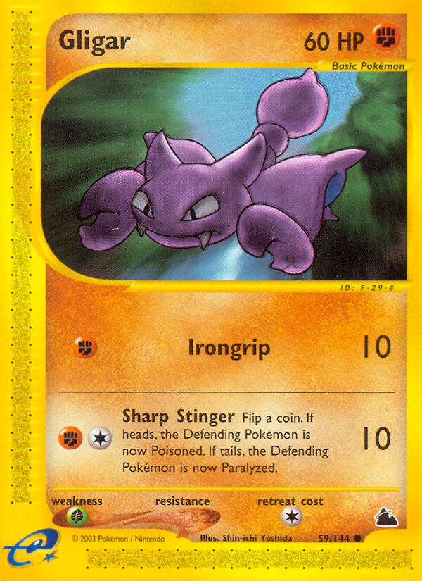 Gligar - Skyridge - #59 - Pokemon TCG card