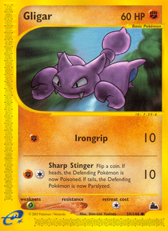 Gligar - Skyridge - #59 - Pokemon TCG card