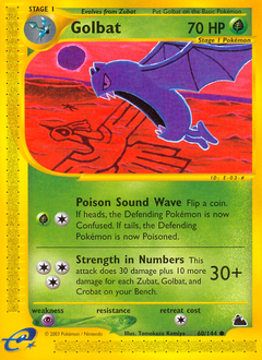 Golbat - Skyridge - #60 - Pokemon TCG card