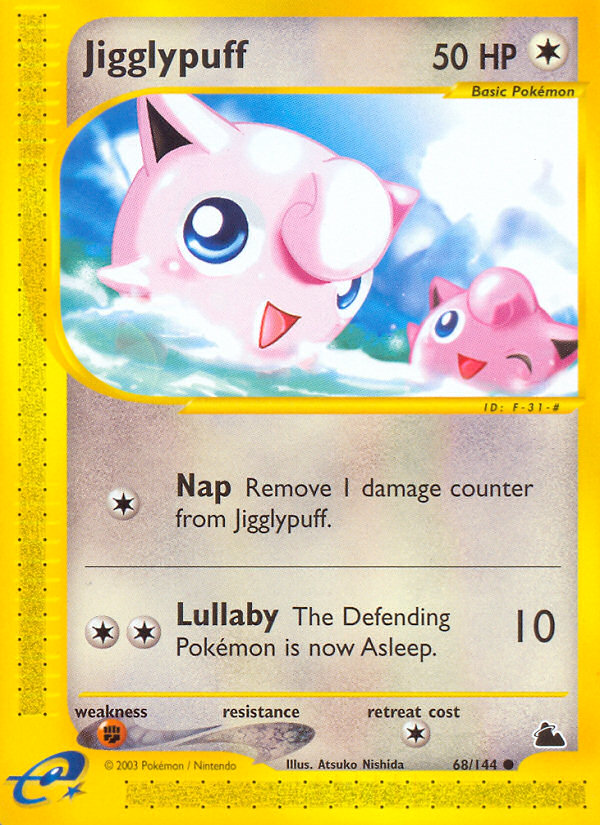 Jigglypuff - Skyridge - #68 - Pokemon TCG card