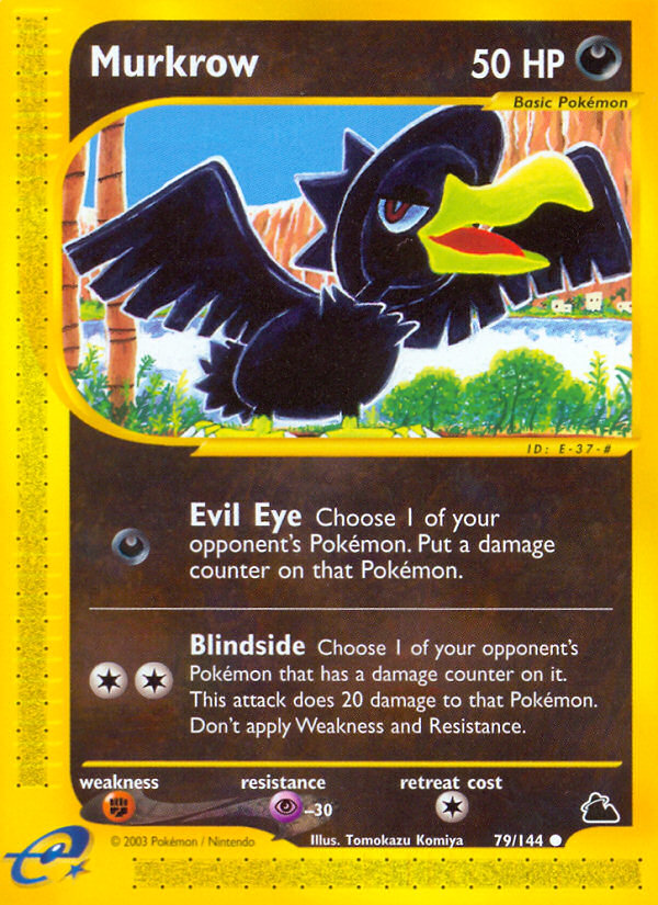 Murkrow - Skyridge - #79 - Pokemon TCG card