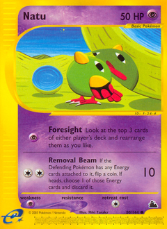 Natu - Skyridge - #80 - Pokemon TCG card