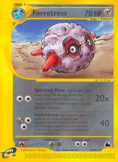 Forretress - Skyridge - #9 - Pokemon TCG card
