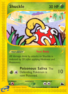 Shuckle - Skyridge - #96 - Pokemon TCG card