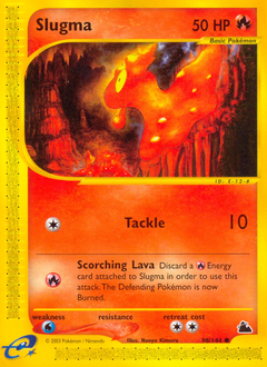 Slugma - Skyridge - #98 - Pokemon TCG card