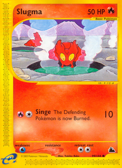 Slugma - Skyridge - #99 - Pokemon TCG card