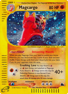 Magcargo #H17 Magcargo - Skyridge - #H17 - Pokemon TCG card