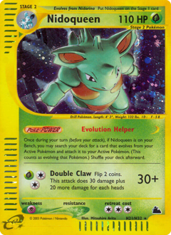 Nidoqueen #H21 Nidoqueen - Skyridge - #H21 - Pokemon TCG card
