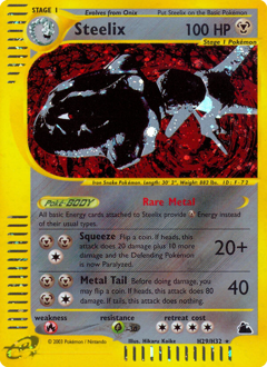 Steelix - Skyridge - #H29 - Pokemon TCG card